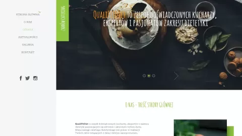 Budowa strony internetowej dla dostawcy diety pudełkowej